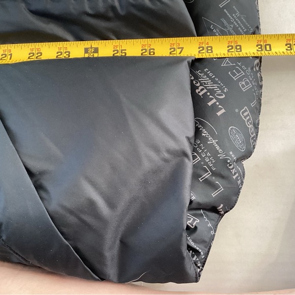 L.L. Bean Men’s XXL Black Down Insulated Reversible Vest Outdoor - Picture 5 of 7